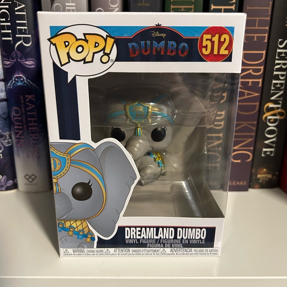 Funko Pop! Dreamland Dumbo Vinyl Figure - Gray and Blue